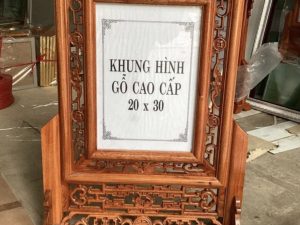 Khung ảnh thờ mẫu mã dày dặn chắc chắn