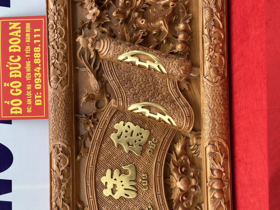 Đại tự lồng cuốn thư liền khối - Ảnh 3